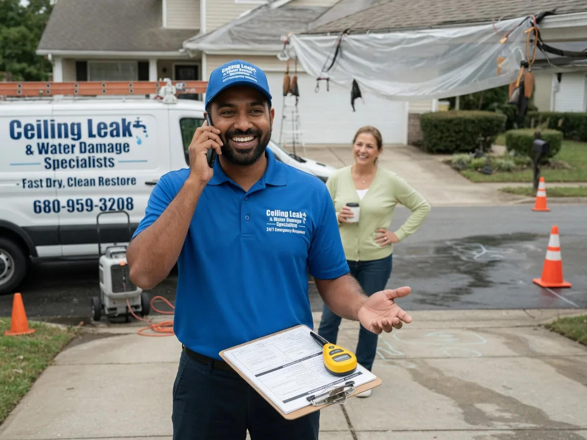 Ceiling Leak Cleanup Toccopola, MS FAQs