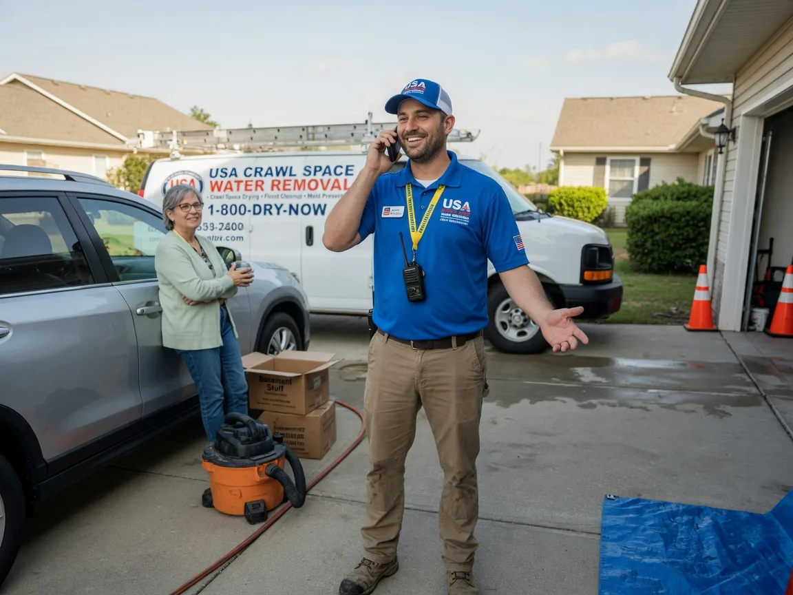 Crawl Space Water Removal Toccopola, MS FAQs